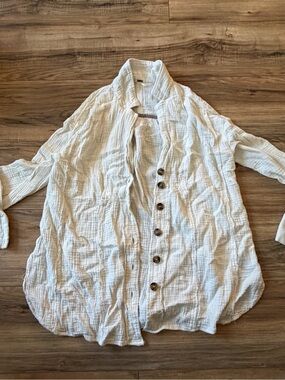 Free People Gauze Top